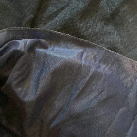 Vintage Women’s Navy Blue Midi Pencil Skirt Knit Lined Sz S/M No Tags - Picture 2 of 6